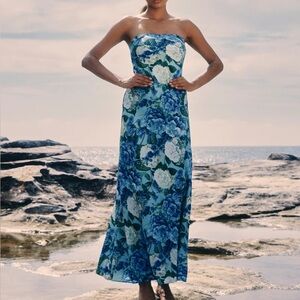 Sonya Moda Ela Dress in Hydrangea Print — Size 4, New With Tags